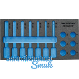 GEDORE 1/3 Check-Tool- Modul EI 1500 CT1-IN19LKM Breite 157,5 mm Tiefe 310 mm