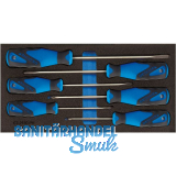 GEDORE Schraubendreher-Satz 1500 CT1-2150 PZ in 1/3 CT-Modul 6-tlg