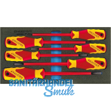 GEDORE VDE Schraubendreher-Satz 1500 CT1-VDE 2170 PZ in 1/3 CT-Modul 6-teilig GEDORE VDE Schraubendreher-Satz 1500 CT1-VDE 2170 PZ in 1/3 CT-Modul 6-teilig