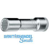 GEDORE Steckschl�ssel-Einsatz lang D30 L DIN3124 3/8"vierkant 14.0 mm zw�lfkant