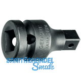 GEDORE Reduzierst�ck KB 1930 f�r Kraftsteckschl�ssel 1/2"auf 3/8"vierkant