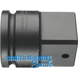 GEDORE Vergrößerung KB 3764 für Kraftsteckschlüsse 1.1/2" auf 2.1/2"vierkant GEDORE Vergrößerung KB 3764 für Kraftsteckschlüsse 1.1/2" auf 2.1/2"vierkant