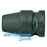 GEDORE Verbindungsstück KB 619 1/4" sechskant - 1/2" vierkant GEDORE Verbindungsstück KB 619 1/4" sechskant - 1/2" vierkant