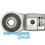 GEDORE Aufsteckknarre 16 Z 8754-02 Aufnahme � 16 mm 1/2" vierkant