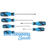 GEDORE Schraubendreher-Satz SL 2150-2160 PH 06 Schlitz/Phillips 6-teilig