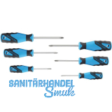 GEDORE Schraubendreher-Satz 2160 PHZ-06 Phillips/Pozidriv 6-teilig