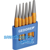 GEDORE Durchtreiber-Satz 113D achtkant 6-teilig in Metallkassette