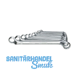 GEDORE Doppelringsschl�ssel-Satz 2/10 DIN838 6-27 mm tief gekr�pft 10-teilig