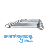 GEDORE Doppelringsschl�ssel-Satz 2/120 DIN838 6-32 mm tief gekr�pft 12-teilig