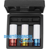 WGB Kraft-Schoneinsatz-Satz 3319 KK 1/2" DIN3121 3-teilig