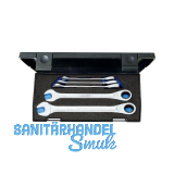 GEDORE Maulschl�ssel-Satz mit Ringratsche 7R 8-19 mm 5-teilig