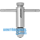 GEDORE Werkzeughalter 8551 TGZ-2 mit Knarre Gr. 1 für Gewindebohrer M5-12 GEDORE Werkzeughalter 8551 TGZ-2 mit Knarre Gr. 1 für Gewindebohrer M5-12