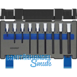 GEDORE Schraubendreher-Einsatz-Satz lang IN19-009 1/2"vierkant 9-teilig