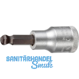 GEDORE Schraubendreher-Einsatz Kugelkopf IN19K 1/2"vierkant 12 mm sechskant