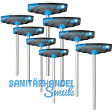 GEDORE Schraubendreher-Satz mit 2K-T-Griff 2142 Sechskant 8-teilig