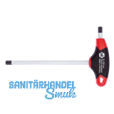 HAFU Sechskant Stiftschl�ssel 2K T-Griff mit Seitenabtrieb 10,0 mm L�nge 175 mm