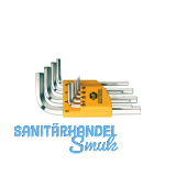 HAFU Sechskant Stiftschl�ssel-Satz Zoll im Clip Gr. 0,05"-3/8" 13-teilig