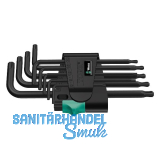 WERA Torx�-Stiftschl�ssel-Satz 967/9 TX1 mit Kugelkopf TX 8-40 9-teilig