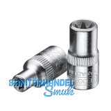 GEDORE Steckschl�ssel-Einsatz TX20 DIN3120 1/4"vierkant Au�entorx� TX E10