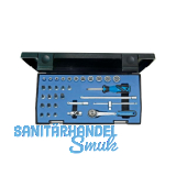 GEDORE Steckschl�ssel-Satz 1/4" 20 IMU-3 mit Umschalknarre 32-teilig