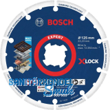 BOSCH Diamant-Trennscheibe 125 x 22,23 mm f�r Metall X-LOCK