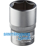 WGB Steckschl�ssel-Einsatz No. 360 DIN3124 1/2"vierkant 22,0 mm sechskant