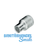 GEDORE Steckschl�ssel-Einsatz D19 DIN3124 1/2"vierkant 11.0 mm zw�lfkant
