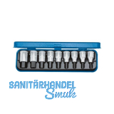 GEDORE Schraubendreher-Einsatz-Satz IN19PM 1/2"vierkant 9-teilig