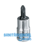 GEDORE Schraubendreher-Einsatz IKS19 DIN3120 1/2"vierkant PH4