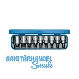 GEDORE Schraubendreher-Einsatz-Satz INX19PM 1/2"vierkant 9-teilig