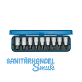GEDORE Schraubendreher-Einsatz-Satz ITX19PM 1/2"vierkant Torx� 9-teilig