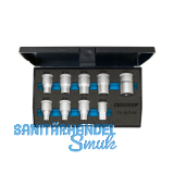 GEDORE Steckschl�ssel-Satz TX19E-09 1/2"vierkant Au�entorx� 9-teilig