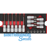 WGB Moflex Modul S Steckschl�ssel-Garnitur 6200 18-teilig