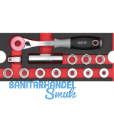 WGB Moflex Modul S Go-Through-Steckschl�sselgarnitur 6370 13-teilig