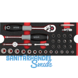 WGB Moflex Modul S Steckschl�ssel-Garnitur 6050 36-teilig