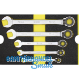 WGB Moflex Modul M Ringmaulschl�ssel mit Stopring 6180 5-teilig