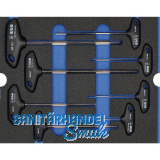 WGB Moflex Modul L Sechskant-Stiftschl�ssel mit Quergriff 6390 8-teilig