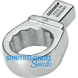 GEDORE Einsteckringschl�ssel 7212-10 Aufnahme 9 x 12 vierkant 10 mm