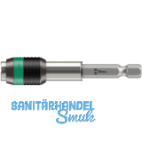 WERA Universal Bithalter Rapidaptor 889/4/1 mit Dauermagnet 1/4"sechskant 75 mm
