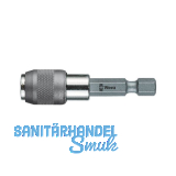 WERA Schnellwechsel Bithalter 895/4/1K kurz mit Magnet 1/4"sechskant 52 mm