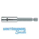WERA Universal Bithalter 899/4/1 mit Magnet und Sprengring 1/4"sechskant 152 mm