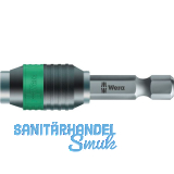 WERA Universal Bithalter Rapidaptor 889/4/1K mit Dauermagnet 1/4"sechskant 50 mm