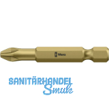 WERA Bit-Einsatz 851/4TH lang 1/4"sechskant PH 2/50 mm Pillips