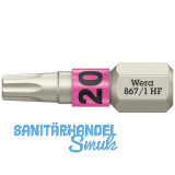 WERA Bit-Einsatz 867/1 HF 1/4" sechskant TX 20/25 mm Torx�