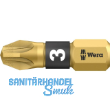 WERA Diamant-Bit-Einsatz 855/1BDC 1/4"sechskant PZ 3/25 mm Pozidriv