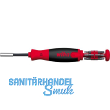 WIHA Bit-Magazinhalter LiftUp 25 Schlitz/Pozidrive/Phillips/Torx�L=25mm 12-tlg