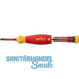 WIHA Bit-Magazinhalter PocketMax� slimBit Schlitz/Phillips/Pozidriv Xeno 5-tlg.