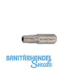 BOHRCRAFT Bit-Einsatz Code 6150 1/4"sechskant TX 15/25 mm Torx� mit Bohrung