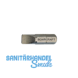 BOHRCRAFT Bit-Einsatz Code 6100 1/4"sechskant 4,0 x 0,5 x 25 mm Schlitz