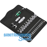 WERA Bit Satz Zyklop Mini 2 Bit Ratsche Phillips/Pozidriv/Torx�/Sechskant 27-tlg